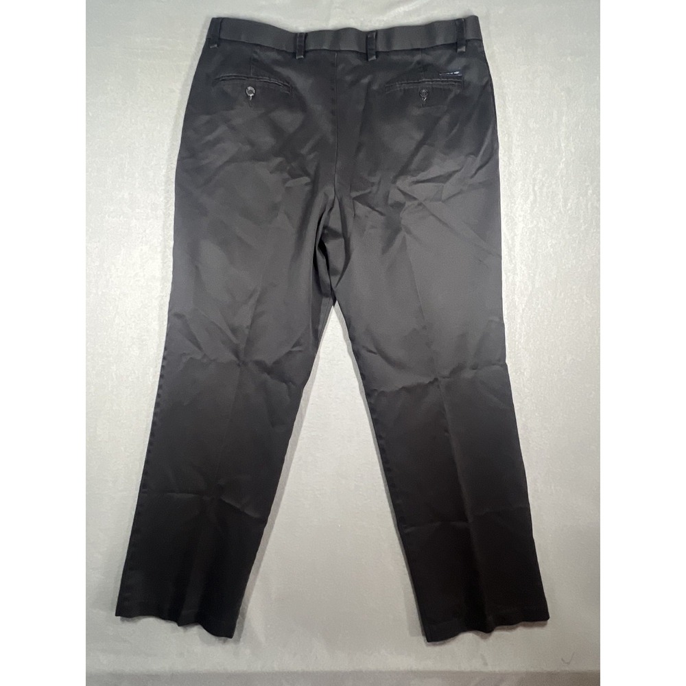 Dockers D3 Relaxed Fit Pleated Chino Pants Men's 36x32 Charcoal Grey Cotton - Picture 6 of 7